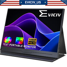 Usado, Monitor portátil EVICIV 15,6" 2K tela alta definição total 1920*1080 tela de painel IPS de alta definição total usada comprar usado  Enviando para Brazil