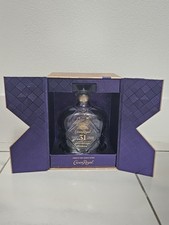 Garrafa vazia Crown Royal 31 anos extra RARA idade 31 anos misturado uísque canadense comprar usado  Enviando para Brazil