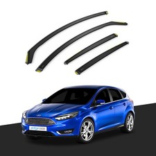 Defletores de vento Ford Focus MK3 2011-2018 5 portas sedã/hatchback 4 peças coloridas comprar usado  Enviando para Brazil