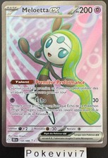 Carte pokemon meloetta d'occasion  Valognes