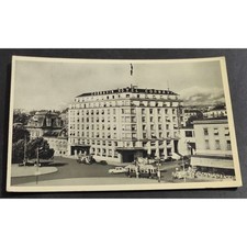 Cartolina genève hotel usato  Alessandria