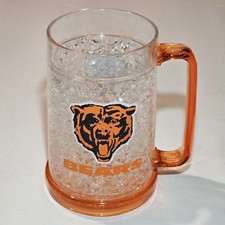 Caneca freezer cristal NFL Chicago Bears cerveja futebol Pilsner licenciada NFL, usado comprar usado  Enviando para Brazil