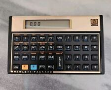 Usado, Calculadora financeira Hewlett Packard HP 12C platina com estojo testado e funciona comprar usado  Enviando para Brazil