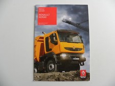 Brochure camion renault d'occasion  France