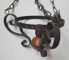 Antica lampadario ferro usato  Italia