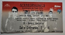 Original ticket stereophonics for sale  CAERPHILLY