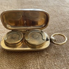 Estojo duplo soberano de ouro laminado 18 quilates comprar usado  Enviando para Brazil