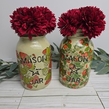Mason jar strawberry for sale  Monroe