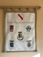 Stendardo antico seta usato  Italia