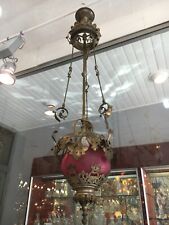 Lustre rouge ancien d'occasion  Baccarat