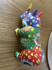 Buntes nashorn kunstobjekt gebraucht kaufen  Melsungen
