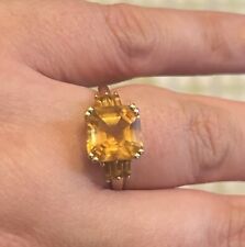 14k gold citrine for sale  Fresh Meadows