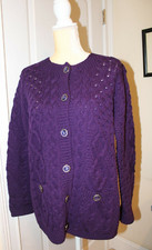Cable knit sweater for sale  Conshohocken