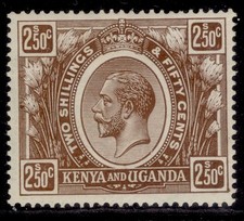 Quênia e UGANDA GV SG89, 2s 50 marrom, NH ESTADO PERFEITO. Gato £ 20. comprar usado  Enviando para Brazil