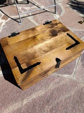 Cofanetto legno massello usato  Solza