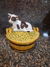 Vintage ceramic cow for sale  North Branch
