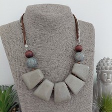 Bohemian bib necklace for sale  PRUDHOE