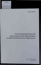 Casein polmorphismus gerinnung gebraucht kaufen  Delitzsch