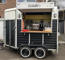 Converted horsebox coffee for sale  BARNET