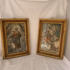 Coppia quadretto stampe usato  Roma