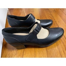 Clarks black leather for sale  Clarksville