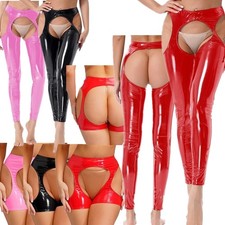 Damen wetlook leather gebraucht kaufen  Bremen
