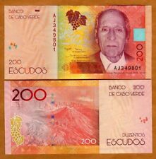 Cabo Verde, 200 Escudos, 2019 (2021), P-Novo, UNC redesenhado em papel, usado comprar usado  Enviando para Brazil