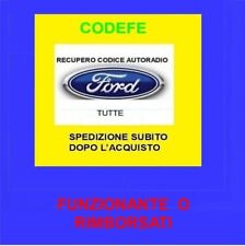 Codice autoradio radio usato  Ferrara
