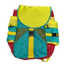 Mochila vintage color block anos 80 anos 90 não usada  comprar usado  Enviando para Brazil