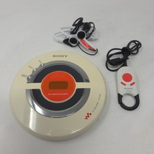Fones de ouvido Sony D-EJ100 Psyc flare branco leitor de CD portátil controle remoto LEIA comprar usado  Enviando para Brazil