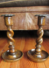 Pair vintage barley for sale  LINCOLN