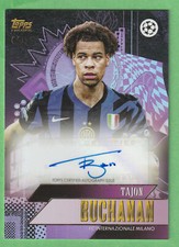 Tajon Buchanan - 2024/25 Topps Gold UCC FC autógrafo Inter de Milão comprar usado  Enviando para Brazil