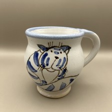 Studio pottery cat for sale  HITCHIN