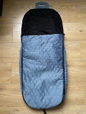 Silver cross footmuff for sale  MANCHESTER
