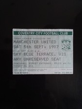 Coventry city manchester for sale  STOURBRIDGE