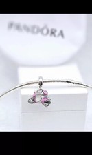 Berloque Pandora rosa scooter pendurado Pandora prata esterlina comprar usado  Enviando para Brazil