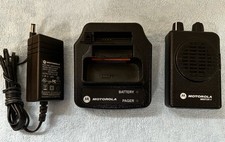 Motorola Minitor 5 Pager, A03KMS9239BC, VHF, 2 CH, SV, com Carregador + Bateria comprar usado  Enviando para Brazil