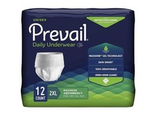 Prevail daily incontinence for sale  San Tan Valley