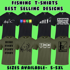 Fishing mens shirt for sale  MANCHESTER