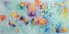 ölbild gemälde blumen gebraucht kaufen  Stuttgart