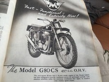 Matchless g80cs james for sale  BRIGHTON