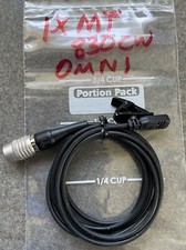 Microfone Audio-Technica AMT830cW omnidirecional de lapela com clipe comprar usado  Enviando para Brazil