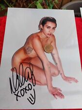 Photo dédicacée miley d'occasion  Cherbourg-Octeville-
