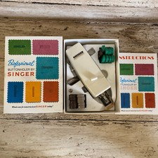 Máquina de costura vintage Singer profissional acessório porta-botões em ziguezague 381116, usado comprar usado  Enviando para Brazil