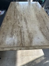 Retactangular marble dining for sale  STOCKPORT