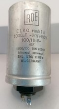 Roe elko kondensator gebraucht kaufen  Mittenwald