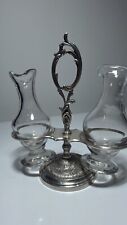 Huilier vinaigrier cristal d'occasion  Paillencourt