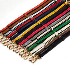 "Bolso bandolera ajustable con correa de cuero real 1/2" segunda mano  Embacar hacia Mexico