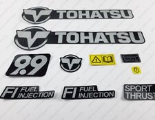 Tohatsu 9.9HP Four Stroke Efi Outboard Engine Decals Sticker Set 9.9 HP na sprzedaż  Wysyłka do Poland