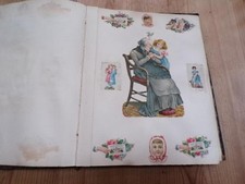 Victorian scrapbook album for sale  PENZANCE